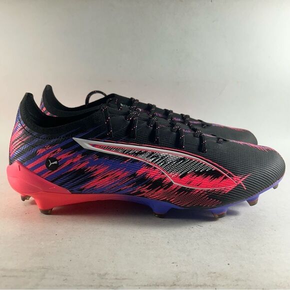 Puma Ultra 5 Ultimate F1 FG Soccer Cleats Black Size Men’s 9 108066-01 - Picture 1 of 9